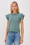 Rails Stasia SS Sweater- Teal