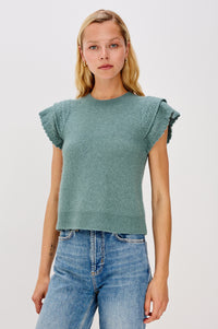 Rails Stasia SS Sweater- Teal