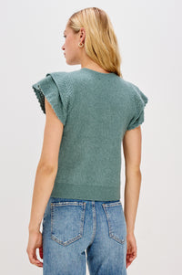 Rails Stasia SS Sweater- Teal