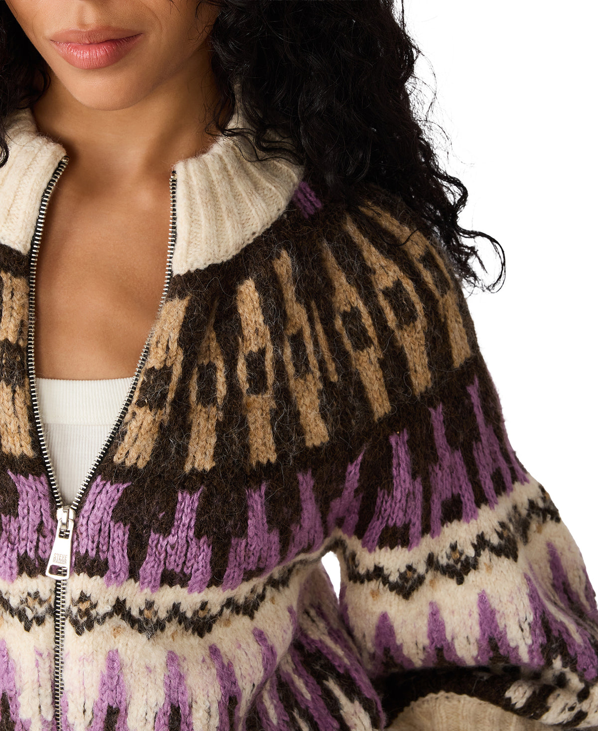 Steve Madden Adley Sweater - Multi-Hand In Pocket