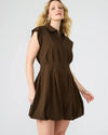 Steve Madden Dyanne Dress - Dark Espresso-Hand In Pocket