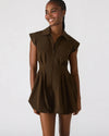 Steve Madden Dyanne Dress - Dark Espresso-Hand In Pocket
