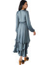 Steve Madden Bei Dress- Cloud Grey-Hand In Pocket