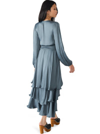 Steve Madden Bei Dress- Cloud Grey-Hand In Pocket