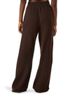 Steve Madden Kori Sweater Pant- Dark Espresso-Hand In Pocket