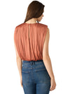 Steve Madden Milana Top- Copper-Hand In Pocket