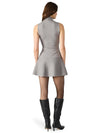 Steve Madden Breslin Sweater Dress- Grey-Hand In Pocket