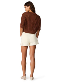 Steve Madden Greata Sweater - Sorrell Horse-Hand In Pocket