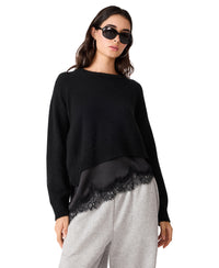 Steve Madden Aries Sweater - Black-Hand In Pocket