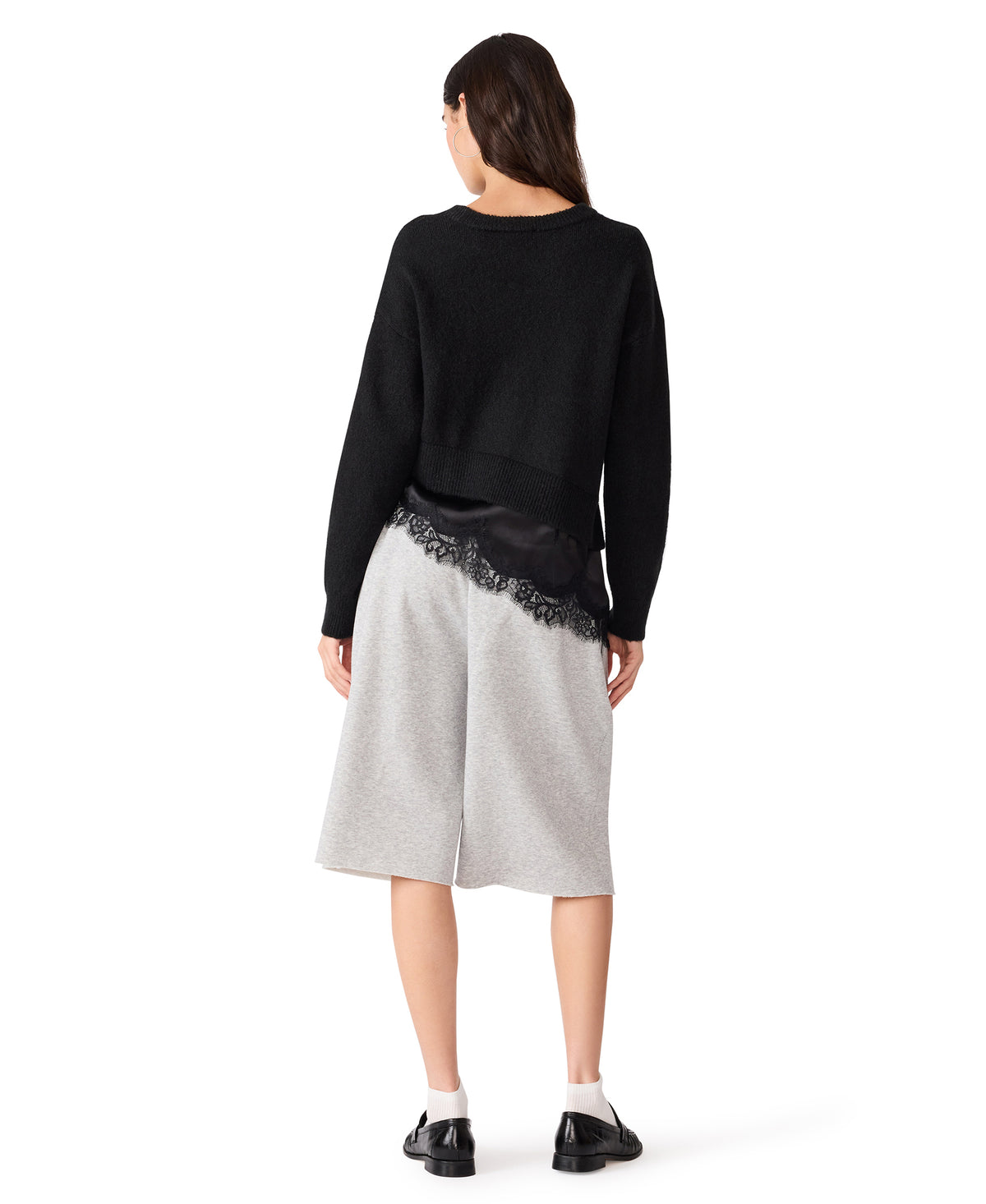 Steve Madden Aries Sweater - Black-Hand In Pocket