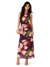 Steve Madden Rylen Dress - Blurry Floral-Hand In Pocket