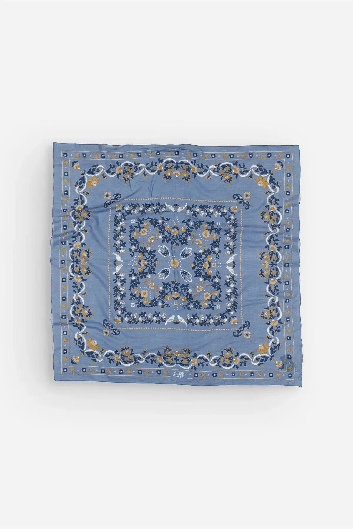 Secret Garden Riviera Cotton Scarf