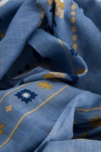 Secret Garden Riviera Cotton Scarf