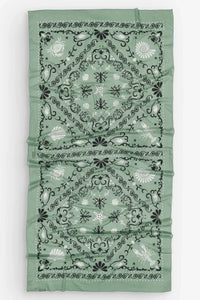Cotton Pareo Large Curstaces -Green