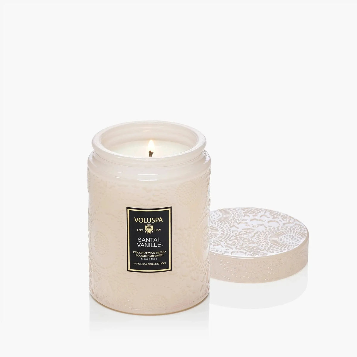 Voluspa 5.5oz Small Jar Candle - Santal Vanille-Hand In Pocket