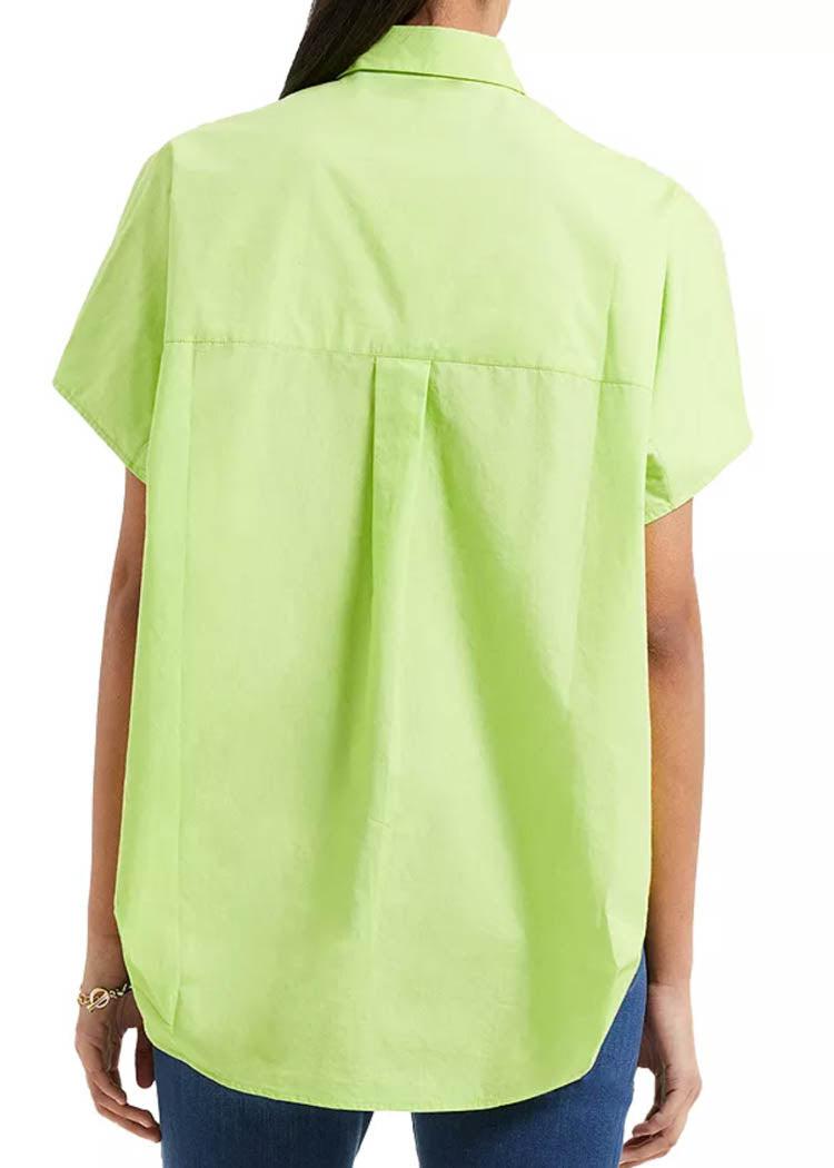 Rhodes Poplin Popover Shirt-Hand In Pocket