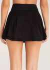 Mila Sporty Tiered Skirt - Black-Hand In Pocket