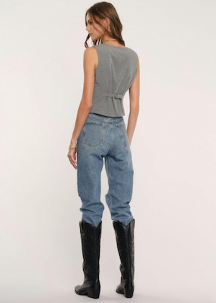 Heartloom Anais Vest-Hand In Pocket