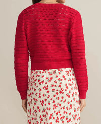 Z Supply Romance Cardigan - Cherry ***FINAL SALE***-Hand In Pocket