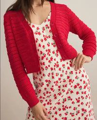 Z Supply Romance Cardigan - Cherry ***FINAL SALE***-Hand In Pocket