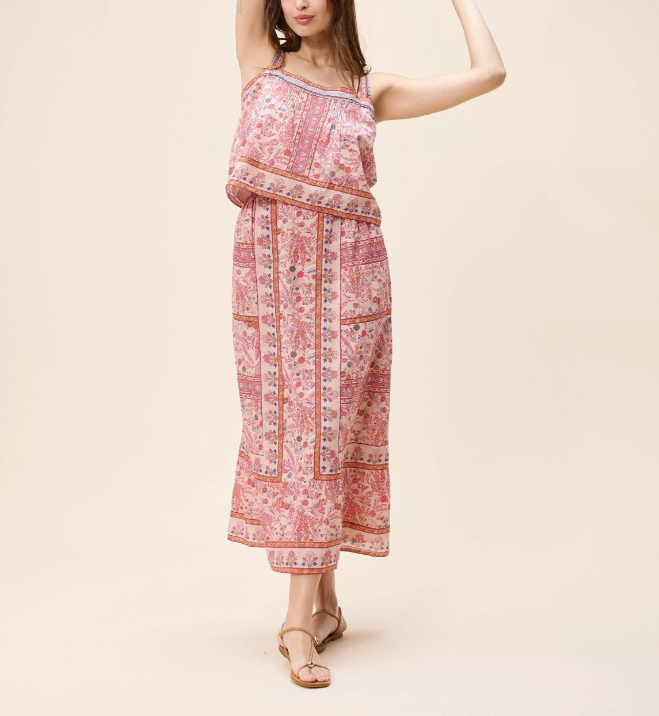 Cleobella Elie Ankle Skirt - Dahlia-Hand In Pocket