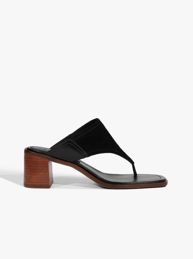 Schutz Sage Wedge - Black-Hand In Pocket