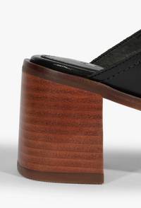 Schutz Sage Wedge - Black-Hand In Pocket