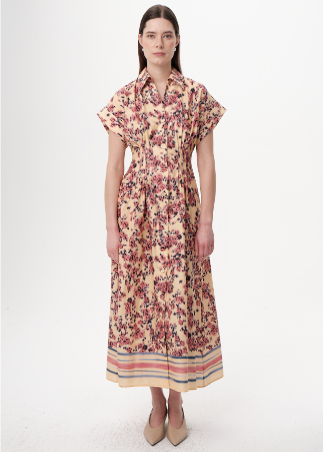 Exquise Floraia Dress - Multi Color-Hand In Pocket