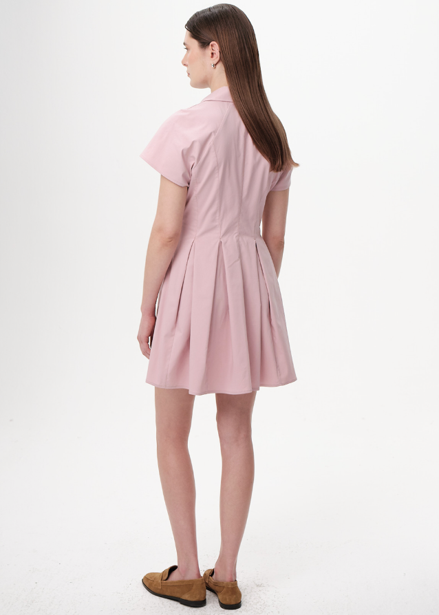 Exquise Lexay Dress - Pink-Hand In Pocket