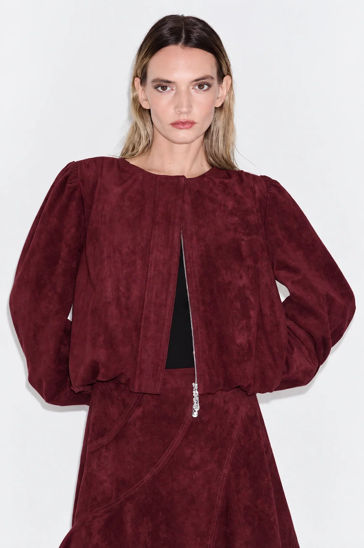 Ciebon Donna Bubble Jacket - Wine