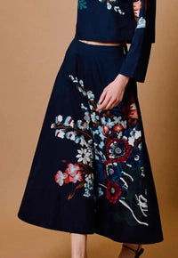 Cleobella Della MIDI Skirt - Fleuron Print
