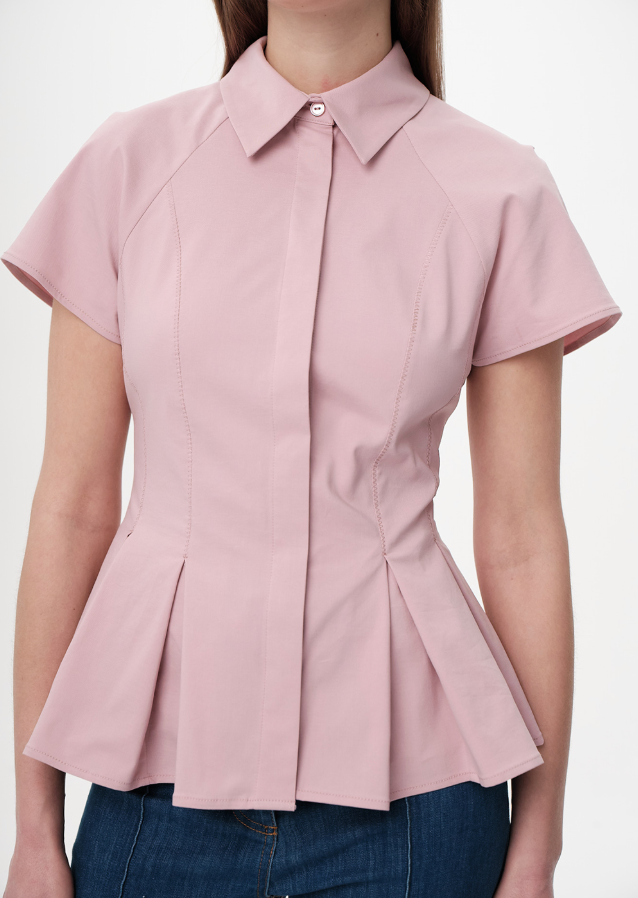 Exquise Heray Shirt - Pink-Hand In Pocket