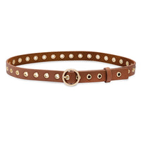 Laurel & Gold Rossmore Belt - Caramel-Hand In Pocket