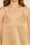Lucy Paris Clement Tank Top - Taupe-Hand In Pocket