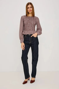 Rails Tabi Top - Rust Rose-Hand In Pocket
