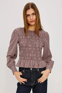 Rails Tabi Top - Rust Rose-Hand In Pocket