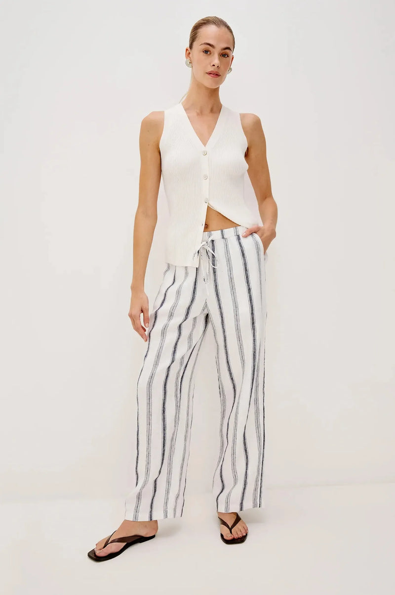 Rails Tatia Vest- Ecru-Hand In Pocket