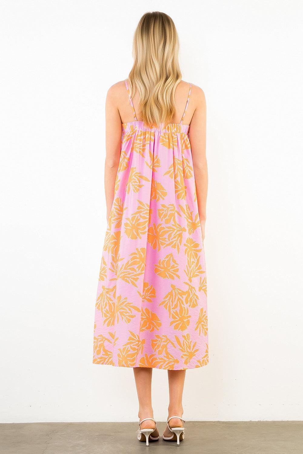 THML Lila Dress - Pink-Hand In Pocket