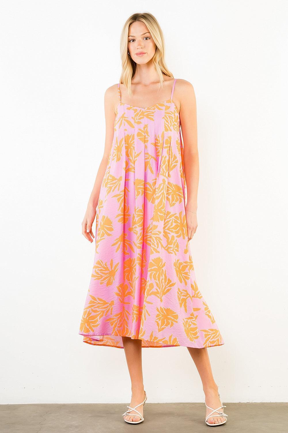 THML Lila Dress - Pink-Hand In Pocket