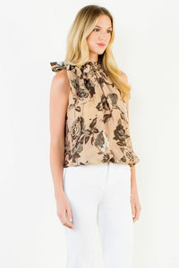 THML Hadley Top - Beige-Hand In Pocket