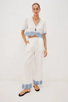 Rails Tildi Pants - White-Hand In Pocket