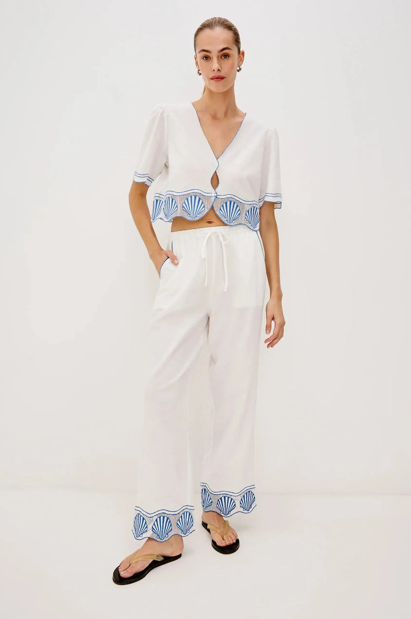 Rails Tildi Pants - White-Hand In Pocket