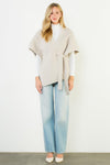THML Casey Knit Cardigan- Cream-Hand In Pocket