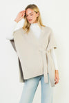 THML Casey Knit Cardigan- Cream-Hand In Pocket