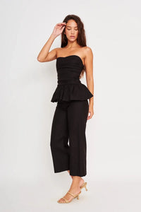 DRA Moonstone Strapless Top - Black-Hand In Pocket