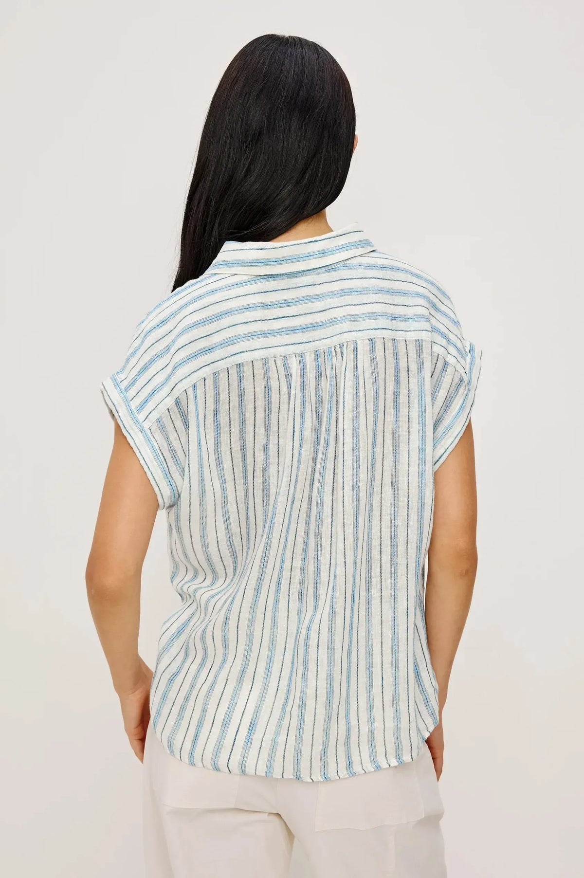 Rails Tuscany Top - Windward Stripe-Hand In Pocket