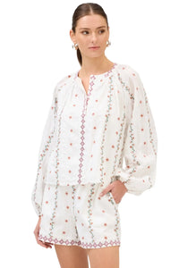 Allison Theodore Blouse-Hand In Pocket