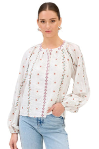 Allison Theodore Blouse-Hand In Pocket