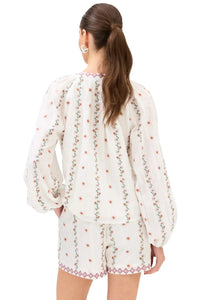 Allison Theodore Blouse-Hand In Pocket