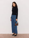 MINKPINK Kenni Pointelle Knit - Black-Hand In Pocket